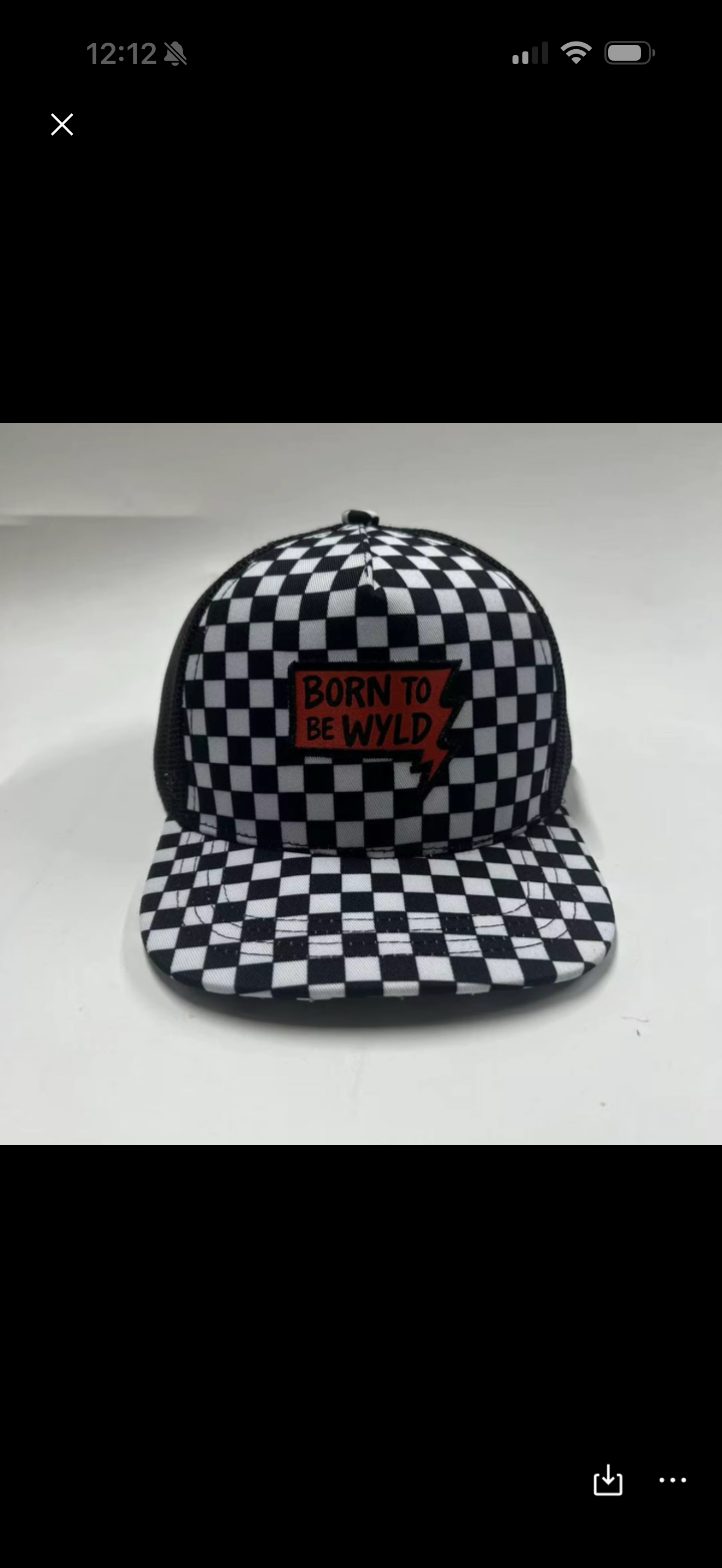 Red patch Wyld cap